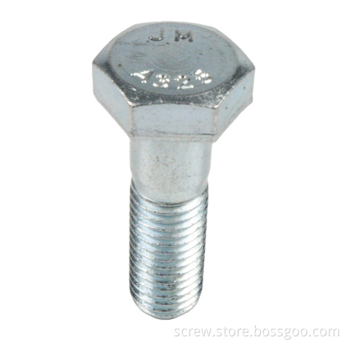 Zinc Plated Heavy Hex Bolt